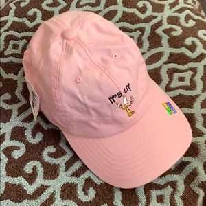 Disney themed “it’s lit” pink baseball cap